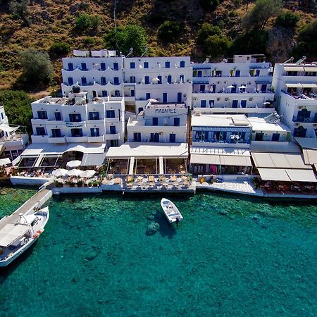 Madares Hotell Loutró Eksteriør bilde